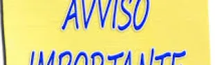 Avviso importante
