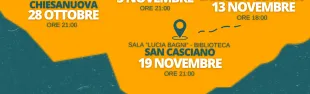 Locandina degli incontri