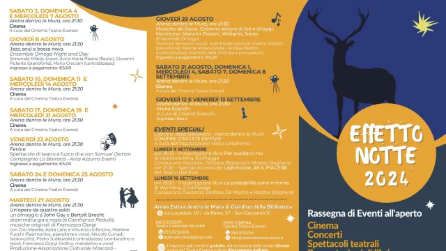 Programma Effetto Notte 2024
