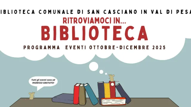 ritroviamoci in biblioteca banner