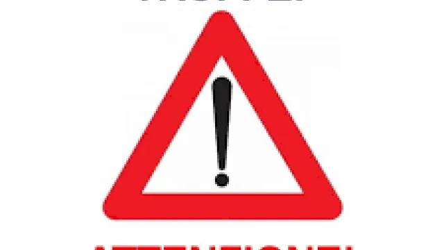 Attenzione truffe
